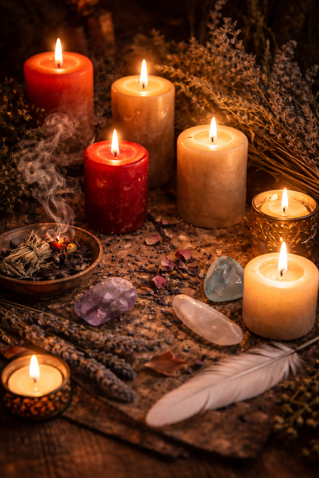 Spell guidance to quiet restless thoughts and promote peace. Discover soothing spells, restorative rituals and helpful hints to vanquish