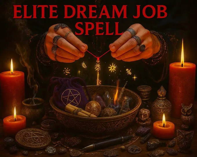 dream job spell career success. a manifestation ritual designed to align your energy with high-level career opportunities